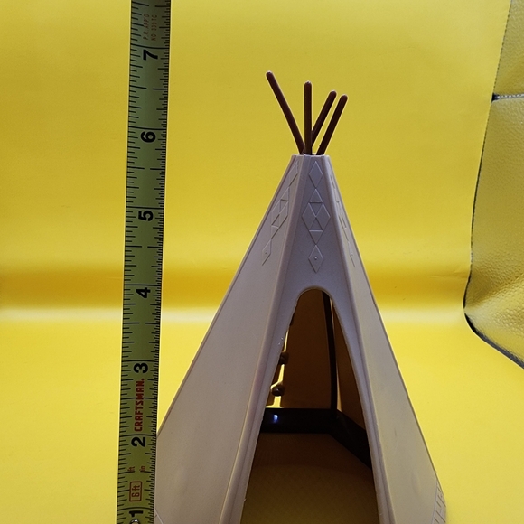 Vintage Teepee Indian Native American Tent from Playmobil 3483 Plastic - Picture 5 of 5